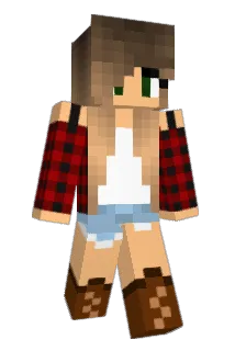 Clare_G Minecraft avatar full body