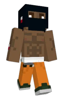 Claw_CyberGamer Minecraft avatar full body