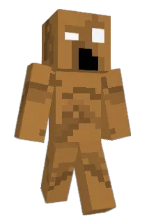 Clayface Minecraft avatar full body