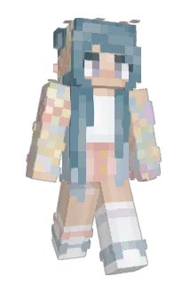 Clemzentine Minecraft avatar full body