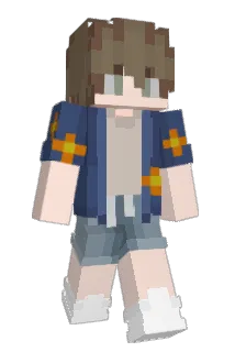 Clenty Minecraft avatar full body