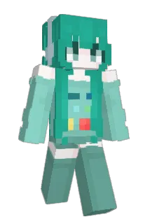 Cliqker Minecraft avatar full body