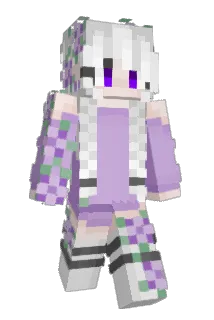 Closelined Minecraft avatar full body