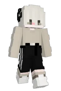 Cloudher Minecraft avatar full body