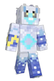 CloudsyPuppyPaws Minecraft avatar full body