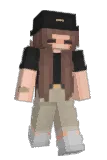 CloudySky Minecraft avatar full body