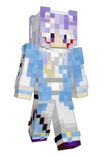 CloudyVixen Minecraft avatar full body