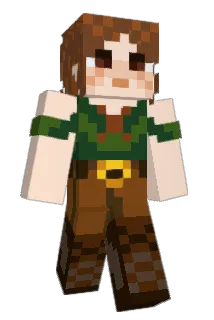 Cloutea Minecraft avatar full body