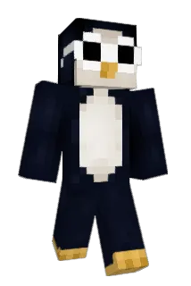 Cloutpenguin Minecraft avatar full body