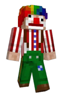 ClownCard Minecraft avatar full body