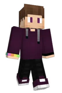Clownfisch Minecraft avatar full body