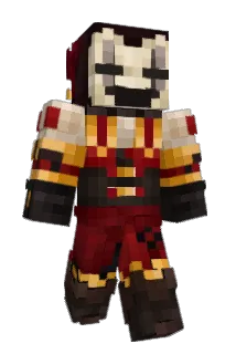 Clownknee Minecraft avatar full body