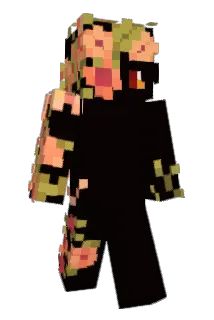 ClownyOransh Minecraft avatar full body