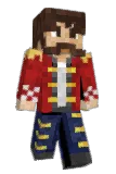 Clu55ter Minecraft avatar full body