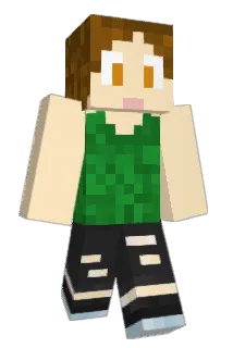 Cluekey Minecraft avatar full body