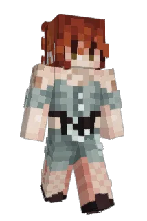 ClumsyVixen Minecraft avatar full body