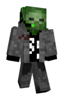 ClumsyZombie Minecraft avatar full body