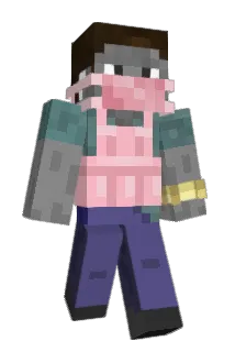 ClusterError Minecraft avatar full body