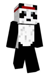 ClutchPanda Minecraft avatar full body