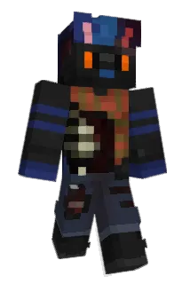 CoasterFurMerlin Minecraft avatar full body