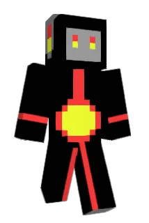 CoelhoemChamas Minecraft avatar full body