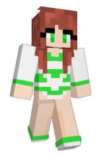 CoffeeCakeMonika Minecraft avatar full body