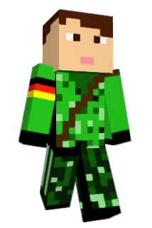Colkick Minecraft avatar full body