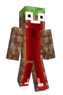 Collisions Minecraft avatar full body