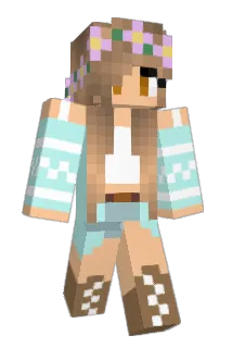 Colorfaulteen Minecraft avatar full body