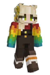 ColorfulPlatinum Minecraft avatar full body