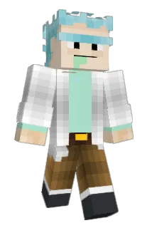 Colouration Minecraft avatar full body