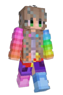 Colourful77 Minecraft avatar full body
