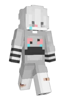 Combator Minecraft avatar full body
