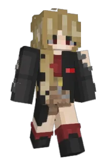 Comestibles Minecraft avatar full body