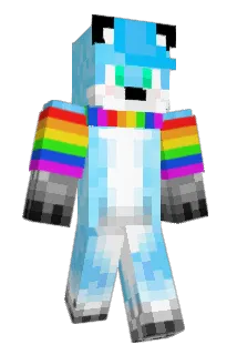 ComettheFurry Minecraft avatar full body