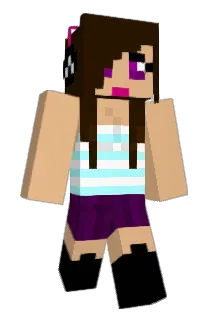 ComicGirl54 Minecraft avatar full body
