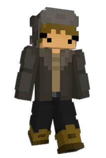 Comperson Minecraft avatar full body