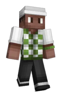Computerization Minecraft avatar full body