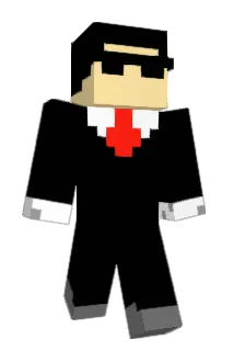 Computershare Minecraft avatar full body