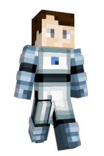 Condimentman Minecraft avatar full body