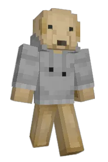 Conduite Minecraft avatar full body