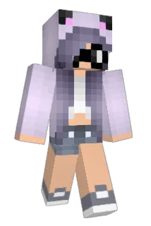 ConfuzzledPanda Minecraft avatar full body