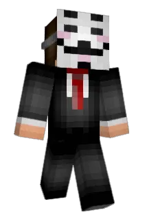 Congratulated Minecraft avatar full body