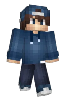 Constracted Minecraft avatar full body