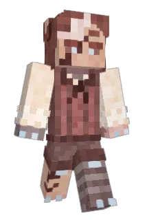 ConstructionFox Minecraft avatar full body