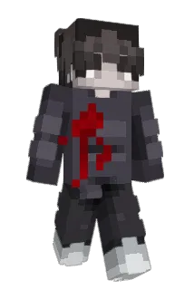 Contentful Minecraft avatar full body