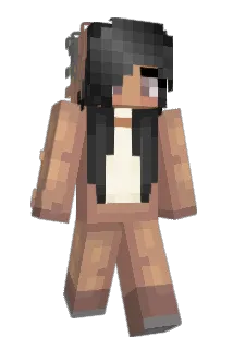 Contortionistic Minecraft avatar full body