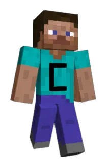 Contributative Minecraft avatar full body