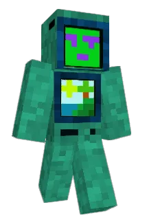 Contrimex Minecraft avatar full body