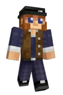 Conzole Minecraft avatar full body